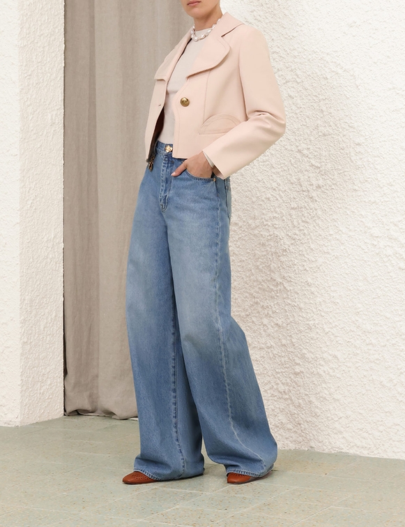 Crush Fitted Jacket