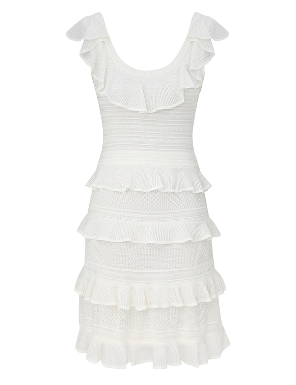 Illuminate Lace Frill Mini