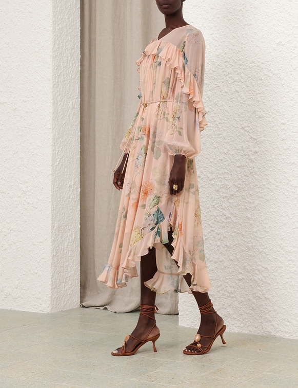 Illuminate Cape Dress
