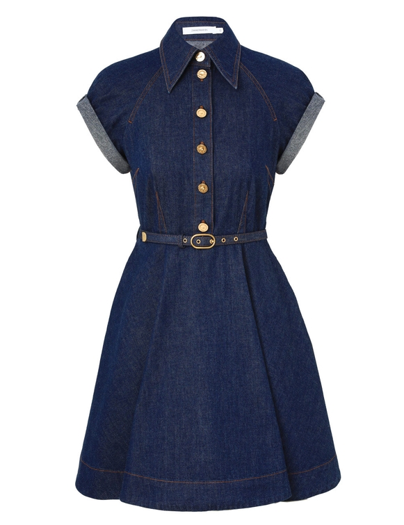Denim Flip Dress