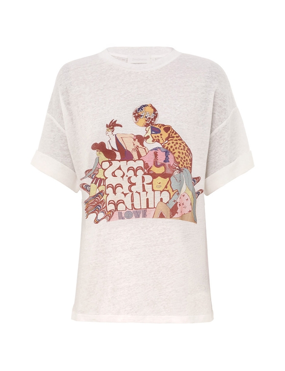 Maxine Roll Sleeve Tee