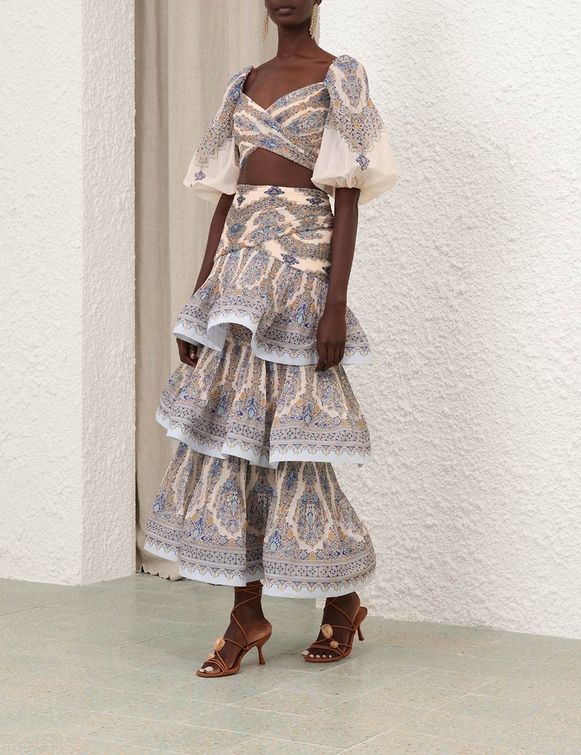Pleated Bodice