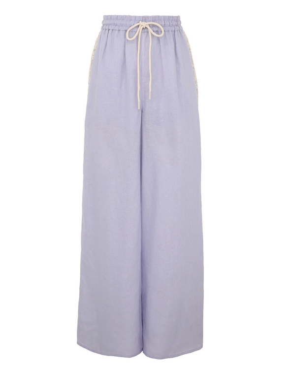 Everley Lace Trim Pant