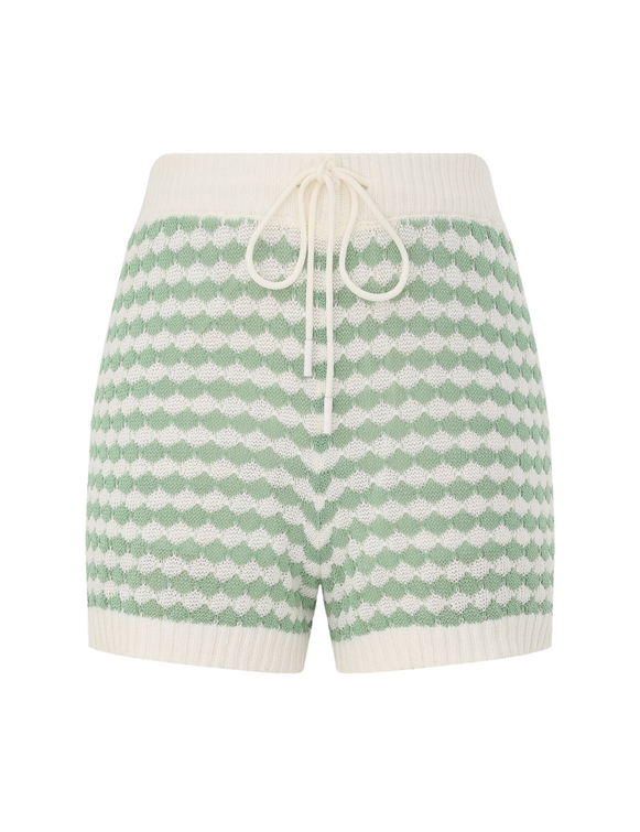 Everley Scallop Knit Short