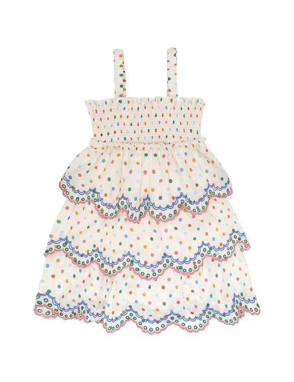 Everley Kids Embroidery Dress