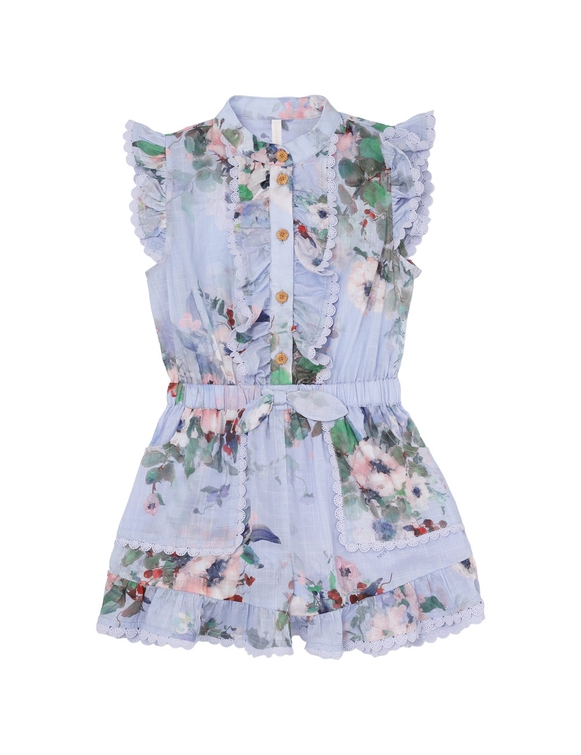 Everley Kids Frill Playsuit