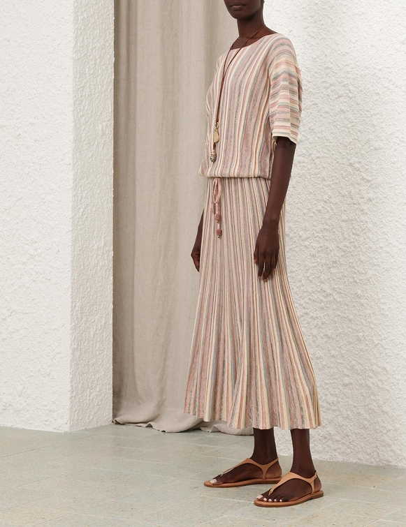 Illuminate Mouline Maxi Dress