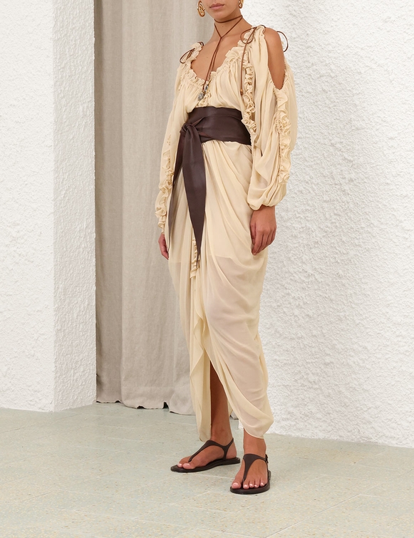 Illuminate Draped Dress