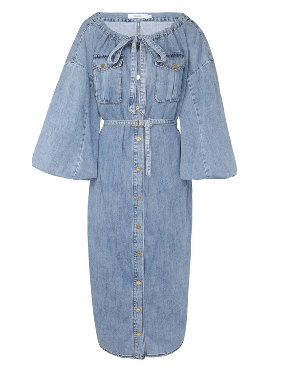 Denim Midi Tunic