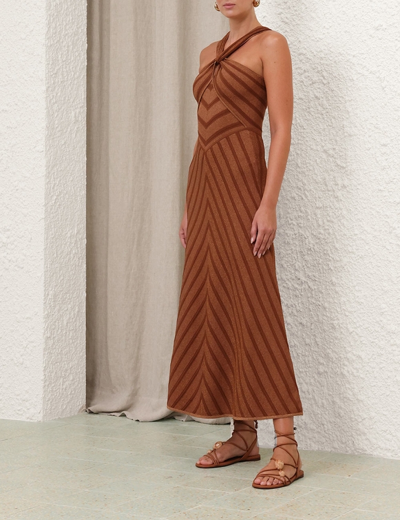 Illuminate Halter Dress