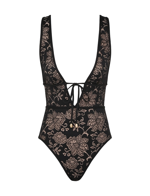 Tallow Lace Plunge 1PC