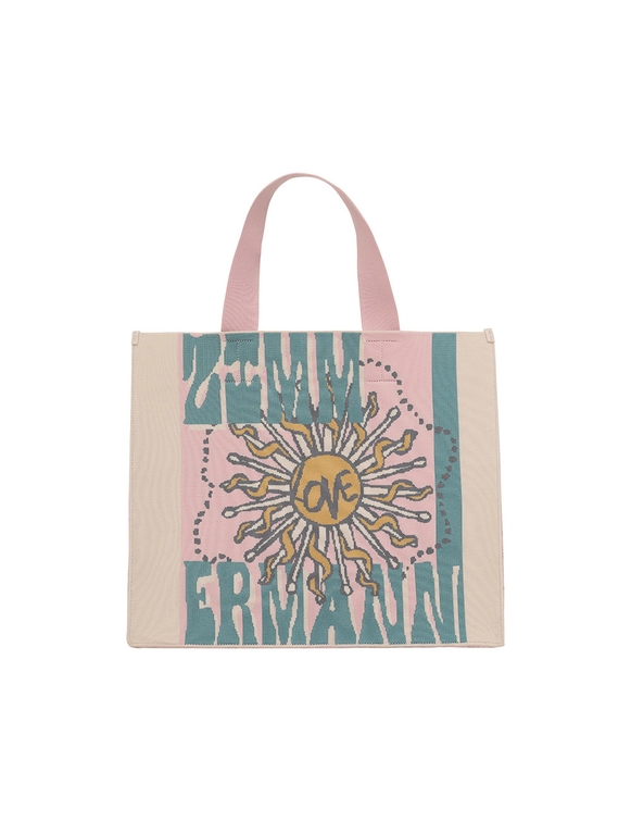 Large Jacquard Tote