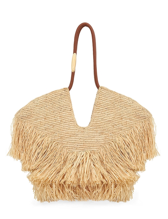 Goldentime Medium Fringe Tote