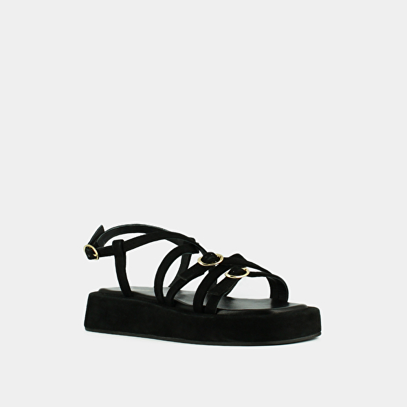 STRAPS AND BUCKLES SANDALS