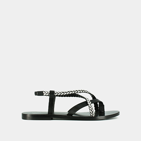 SANDALS WITH BRAIDED STRAPS