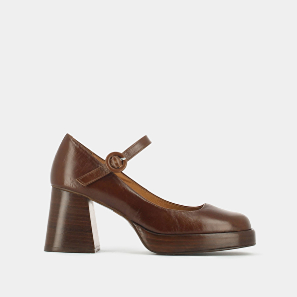 HEELED MARY JANES WITH PLATFORM