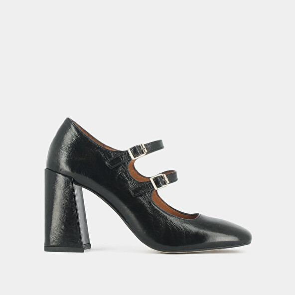 HEELED MARY JANE WITH STRAPS