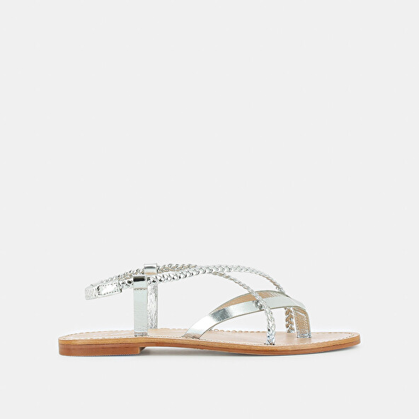 SANDALS WITH BRAIDED STRAPS