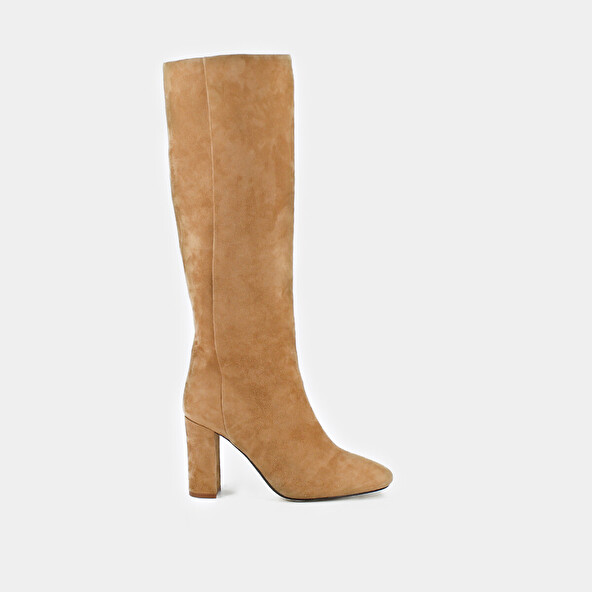 HIGH BOOTS WITH SQUARE HEEL