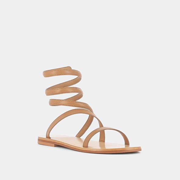 TWISTED STRAP SANDALS