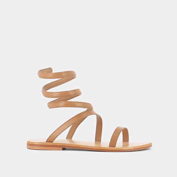 TWISTED STRAP SANDALS