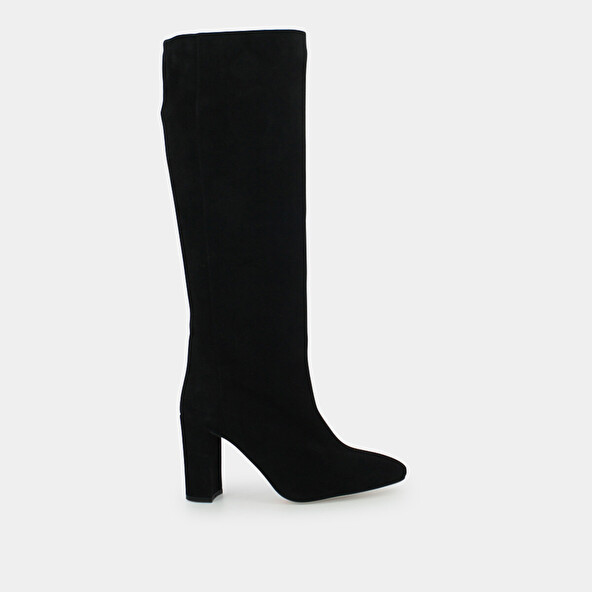HIGH BOOTS WITH SQUARE HEEL