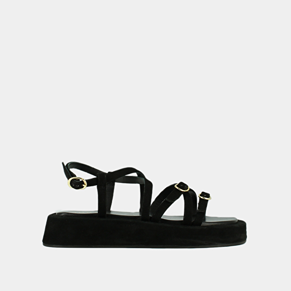 STRAPS AND BUCKLES SANDALS