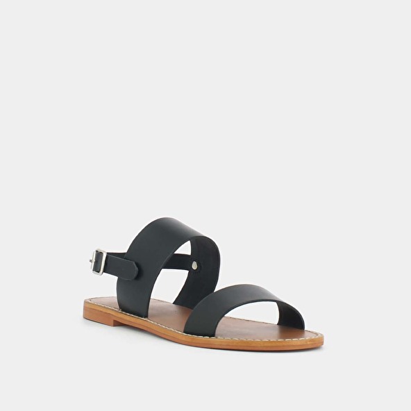 WIDE STRAP SANDALS