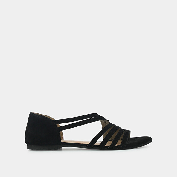 FLAT SANDALS WITH SLENDER STRAPS