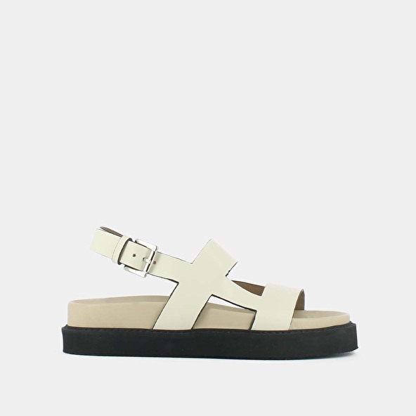 CROSS-STRAP SANDALS