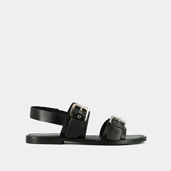SANDALS WITH INTERLACED STRAPS