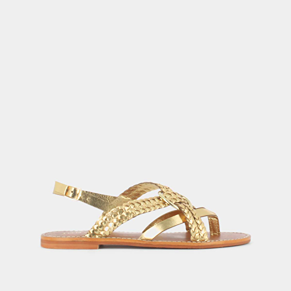 WOVEN FLAT SANDALS