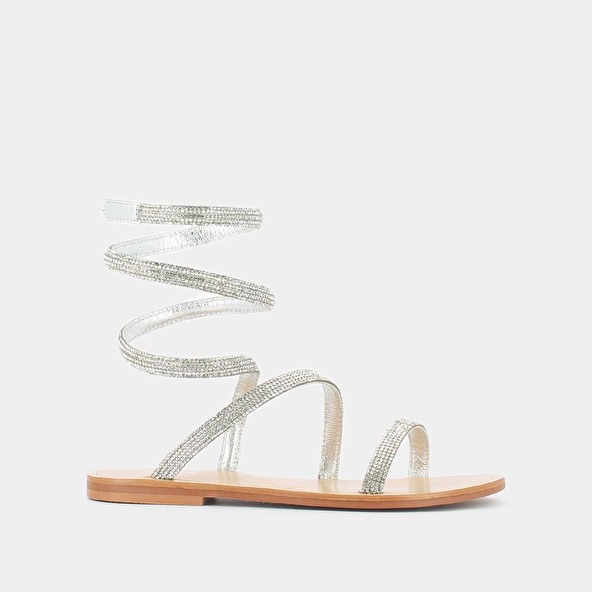 TWISTED STRAP SANDALS