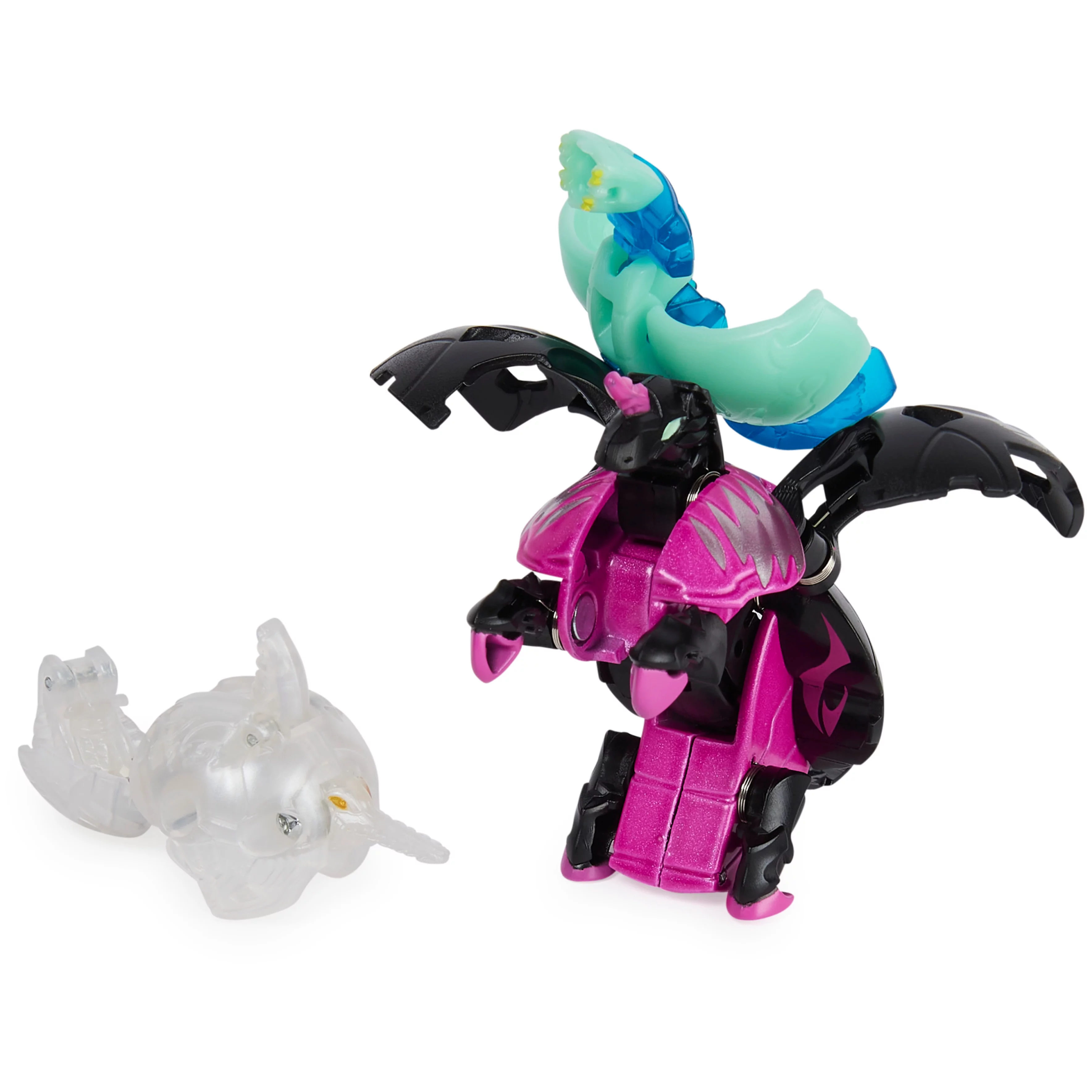 Bakugan Evolutions, Neo Pegatrix with Nano Blade and Siphon Platinum Power Up Pack