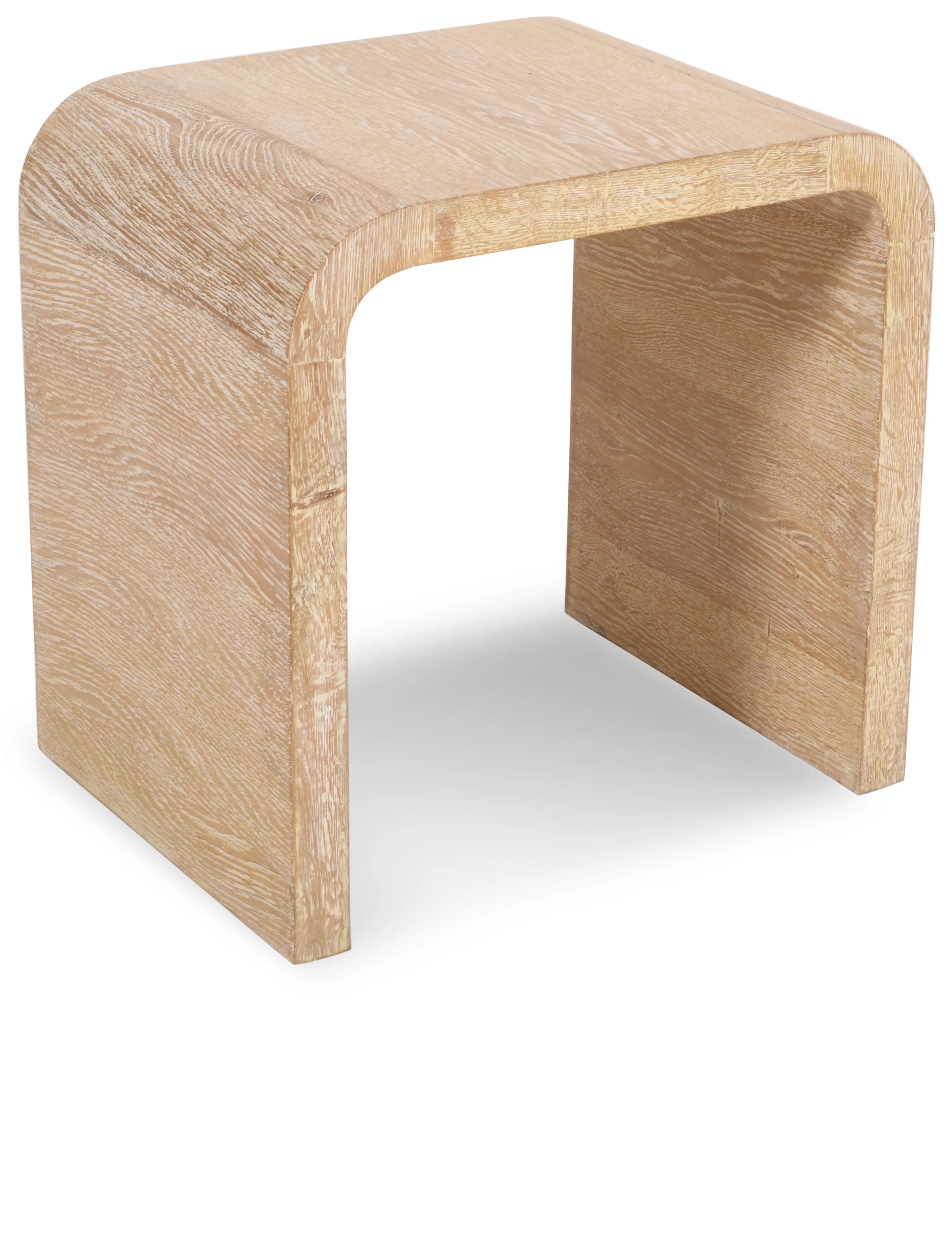 Meridian Furniture Cresthill White Oak End Table