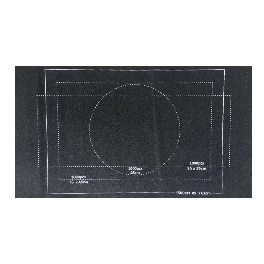 Giraffe Wooden 26x46 inch Puzzle Storage Mat Roll Up Puzzle For Up To 1500 PCS