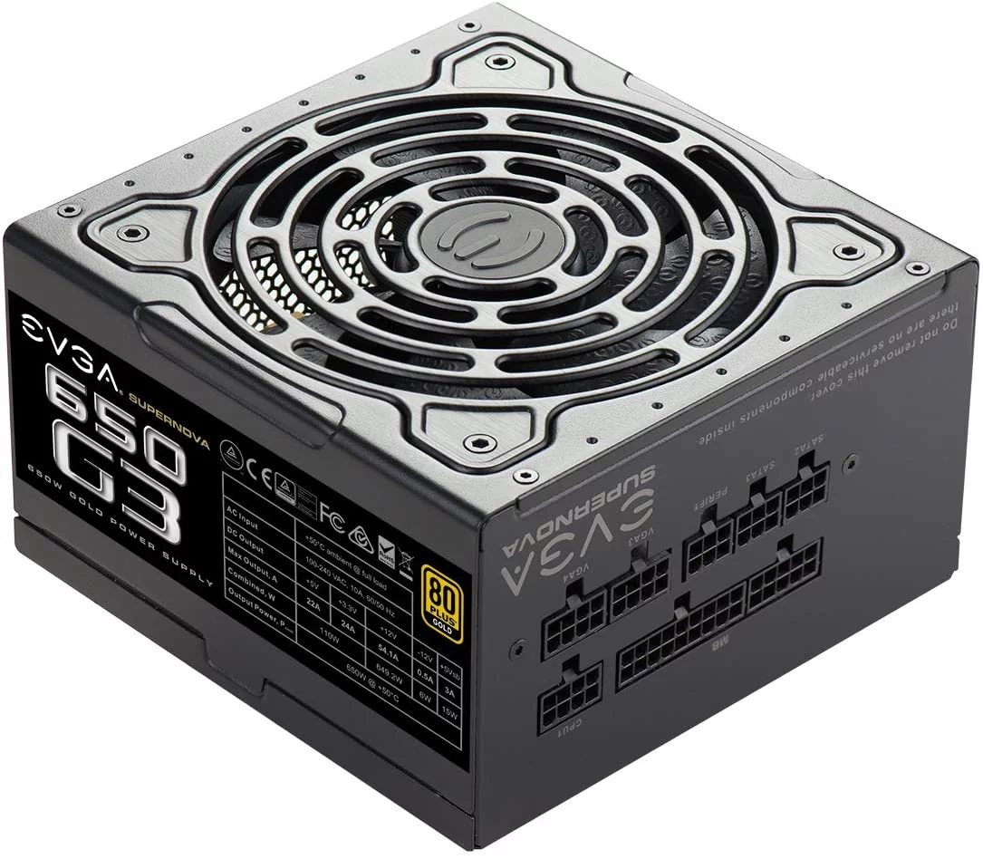 EVGA SuperNOVA G3 650W 80+ Gold Power Supply