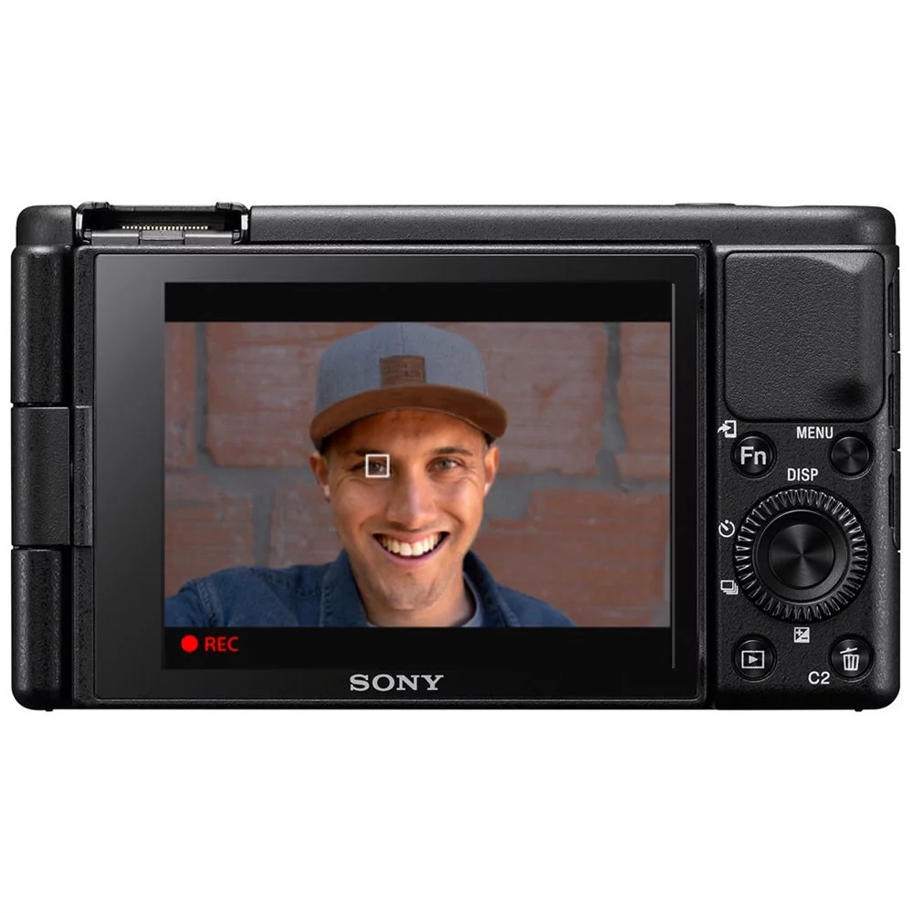 Sony ZV-1 Digital Camera (Black) + Extra Battery + 1 Yr Warranty + 32GB
