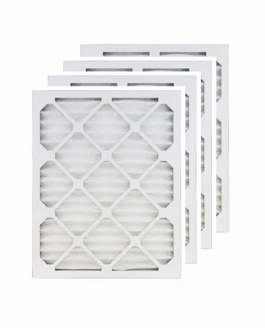 16x25x1 (15.75 x 24.75) MERV 8 Furnace Filter (4 Pack)