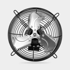 Artlia 7 Inch Shutter Exhaust Fan Aluminum,High Speed,2-PACK, Silver