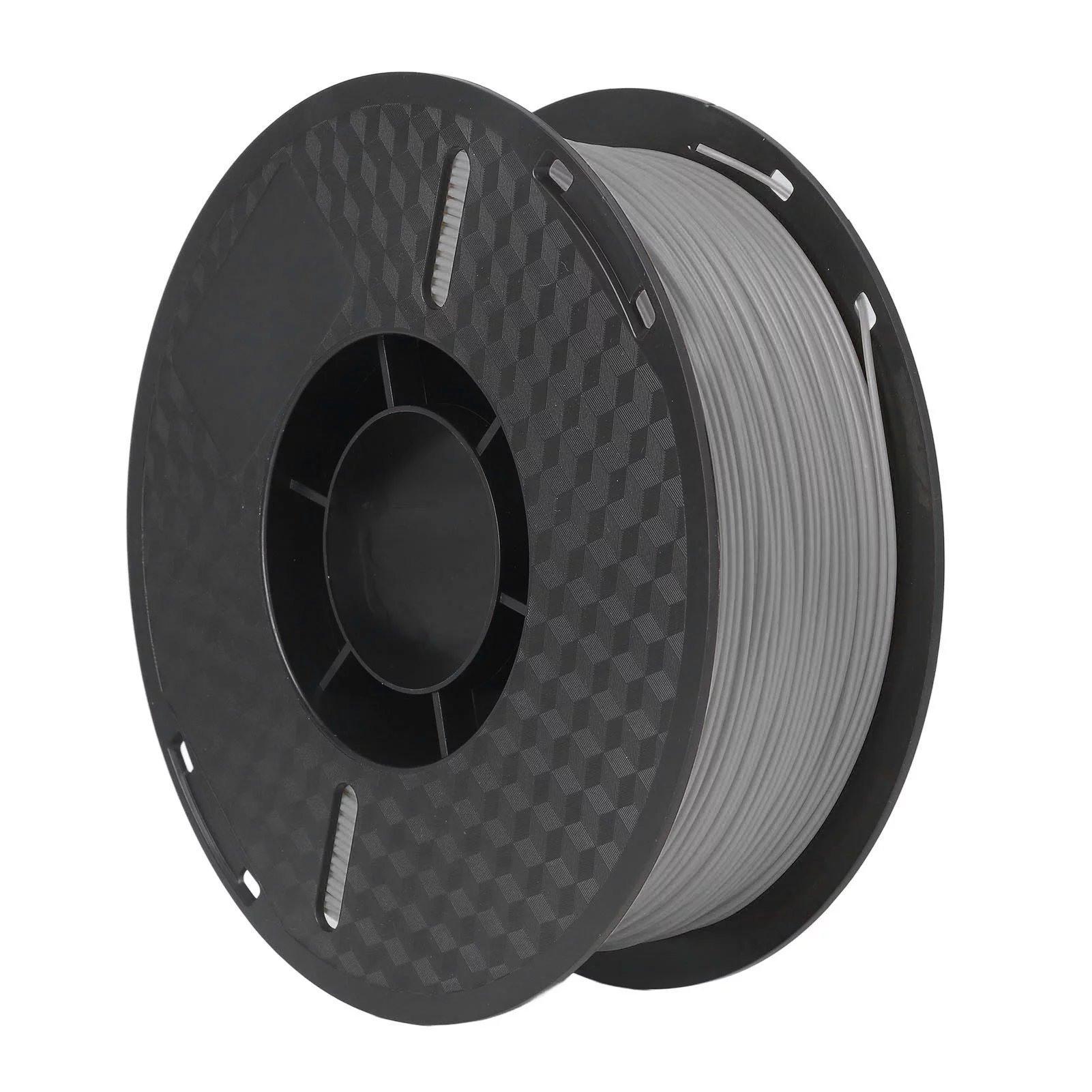 1.75mm PLa Filament 3D Printer Filament PLa 1KG Spool 3D Printing Filament 3D Printer Filament Printing Consumables Dimensional Accuracy ±0.02mm(Silver)