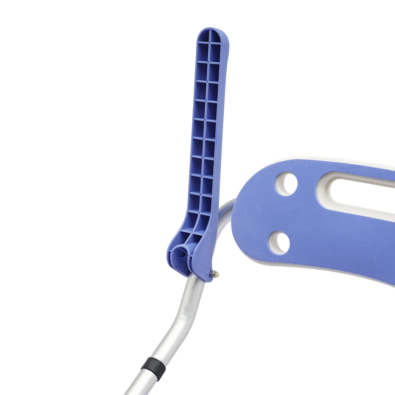 Height Adjustable Folding Shower Chair Bench Bath Seats with Back & Arms 330lbs