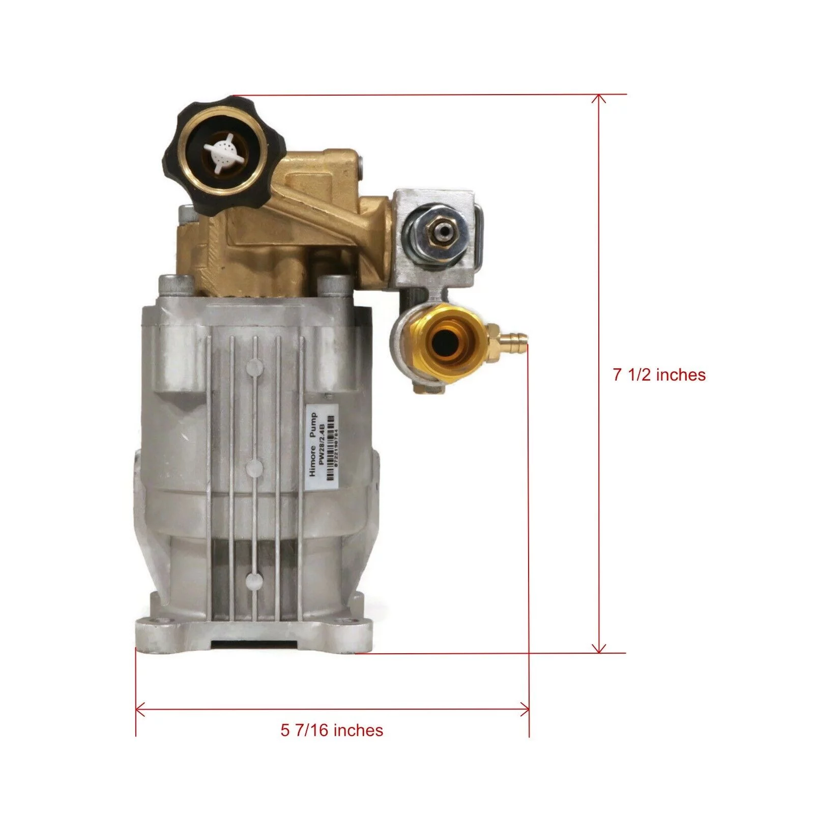 The ROP Shop |Pressure Washer Pump w/ Keyway For Himore 309515003, 308653071, Max 3000 PSI