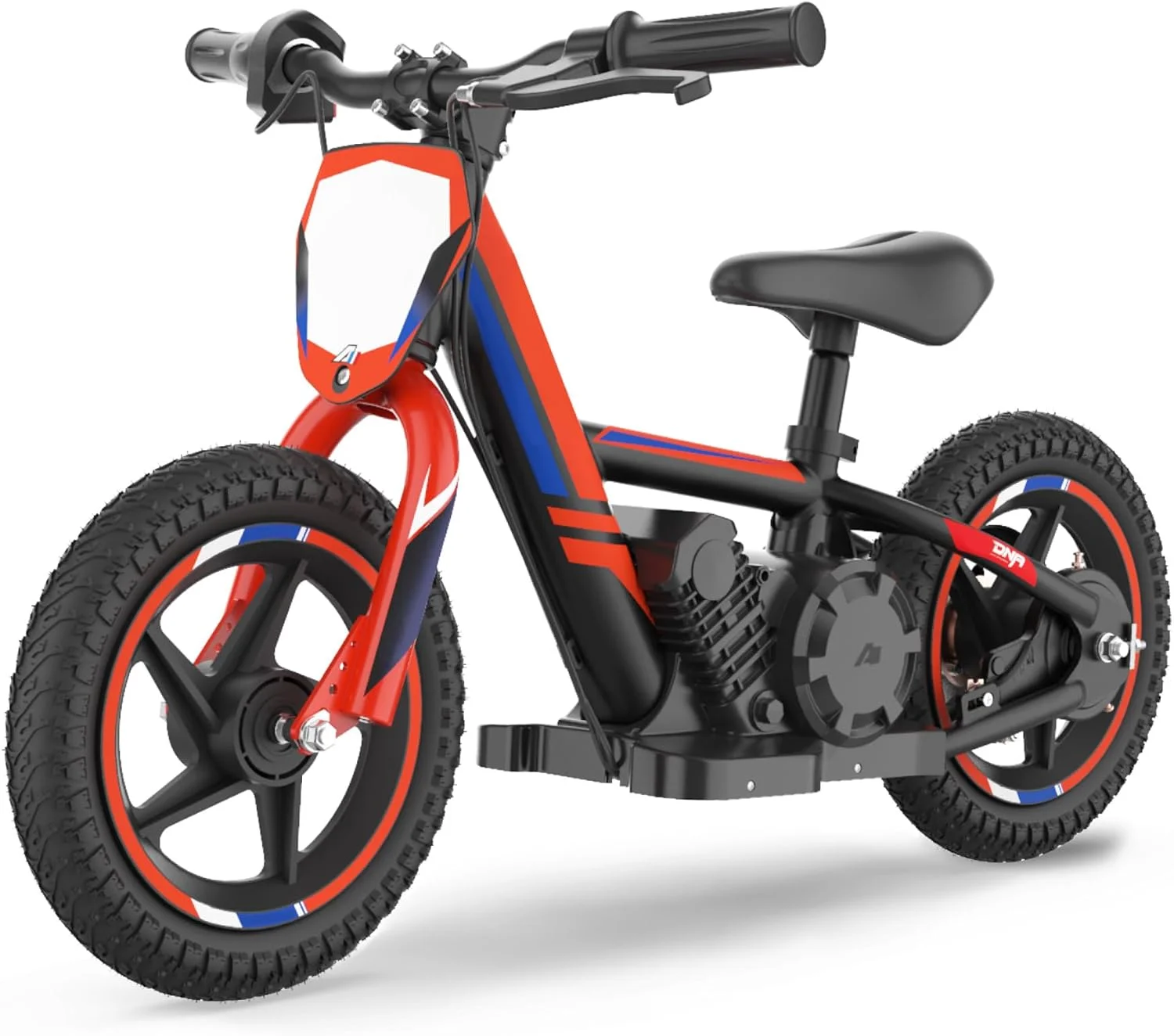 Lightweight Electric Dirt Bike for Kids,170W Racing Grade Electric Motorcycle for Ages 3-6, Detachable Battery, Adjustable Seat, Safe Speeds Up to 10 MPH, 12Inch Off Road Tires, Red