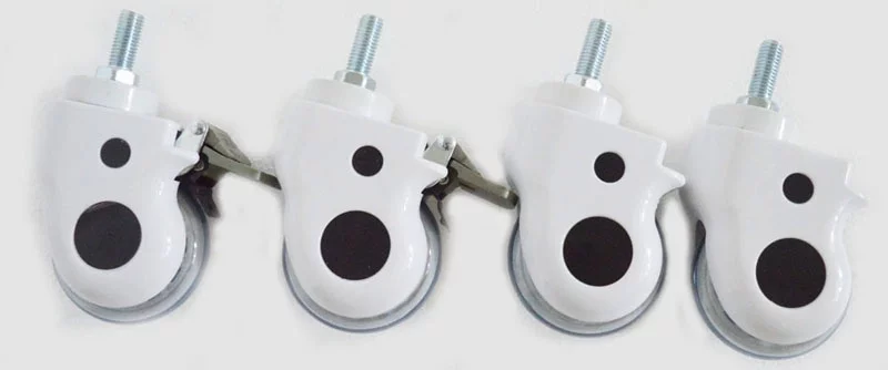 PreAsion Mobile Trolley Dental Equipment Surgical Equipment Trolley Beauty Salon Tools Ultrasound Cart 3 Layers