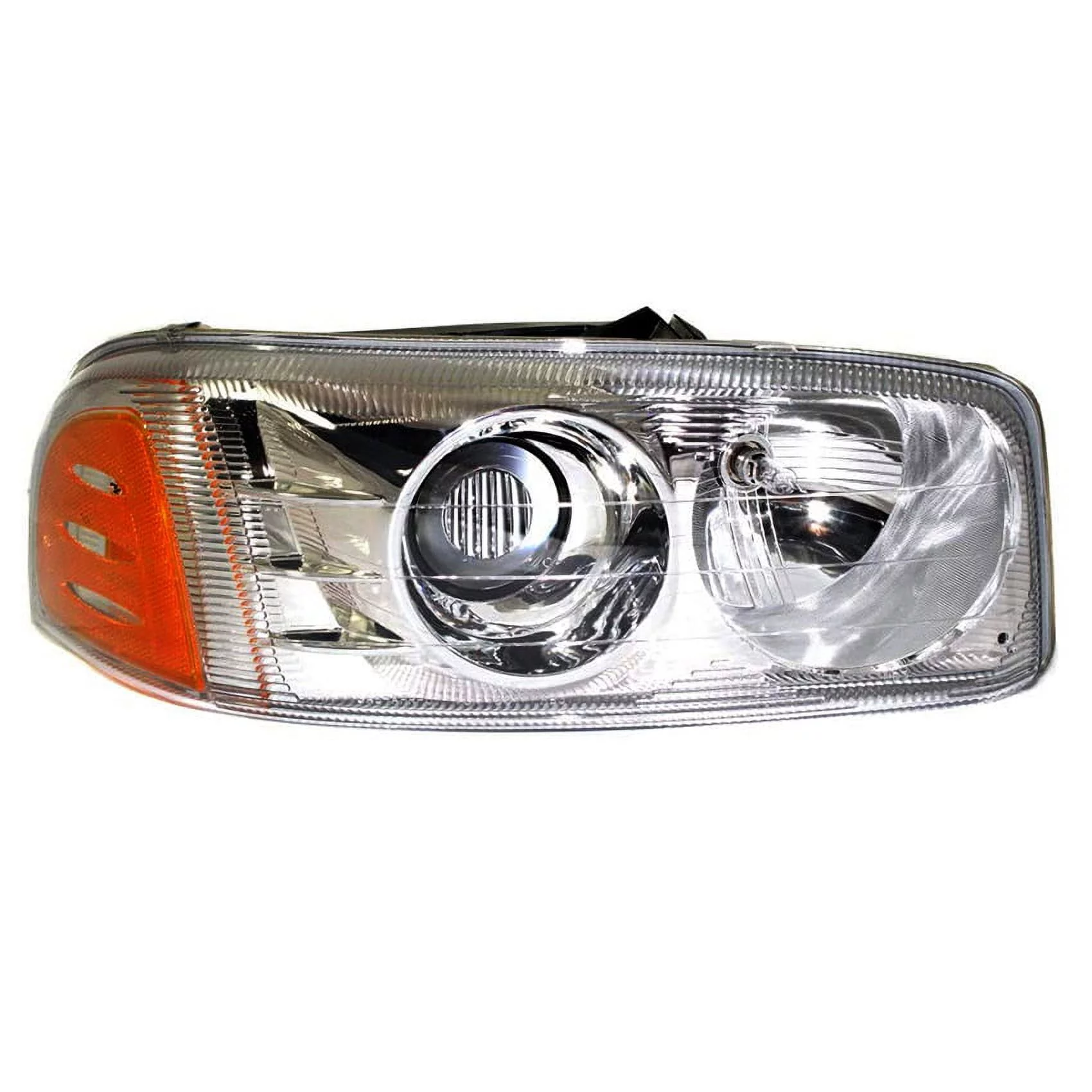 New Passengers Halogen Headlight Compatible With Gmc Sierra 1500 C3 Extended 2001 by Part Number 15218078 GM2503214