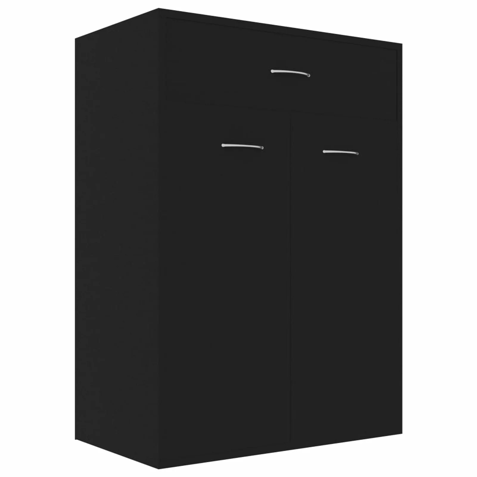 moobody Shoe Cabinet Black 23.6