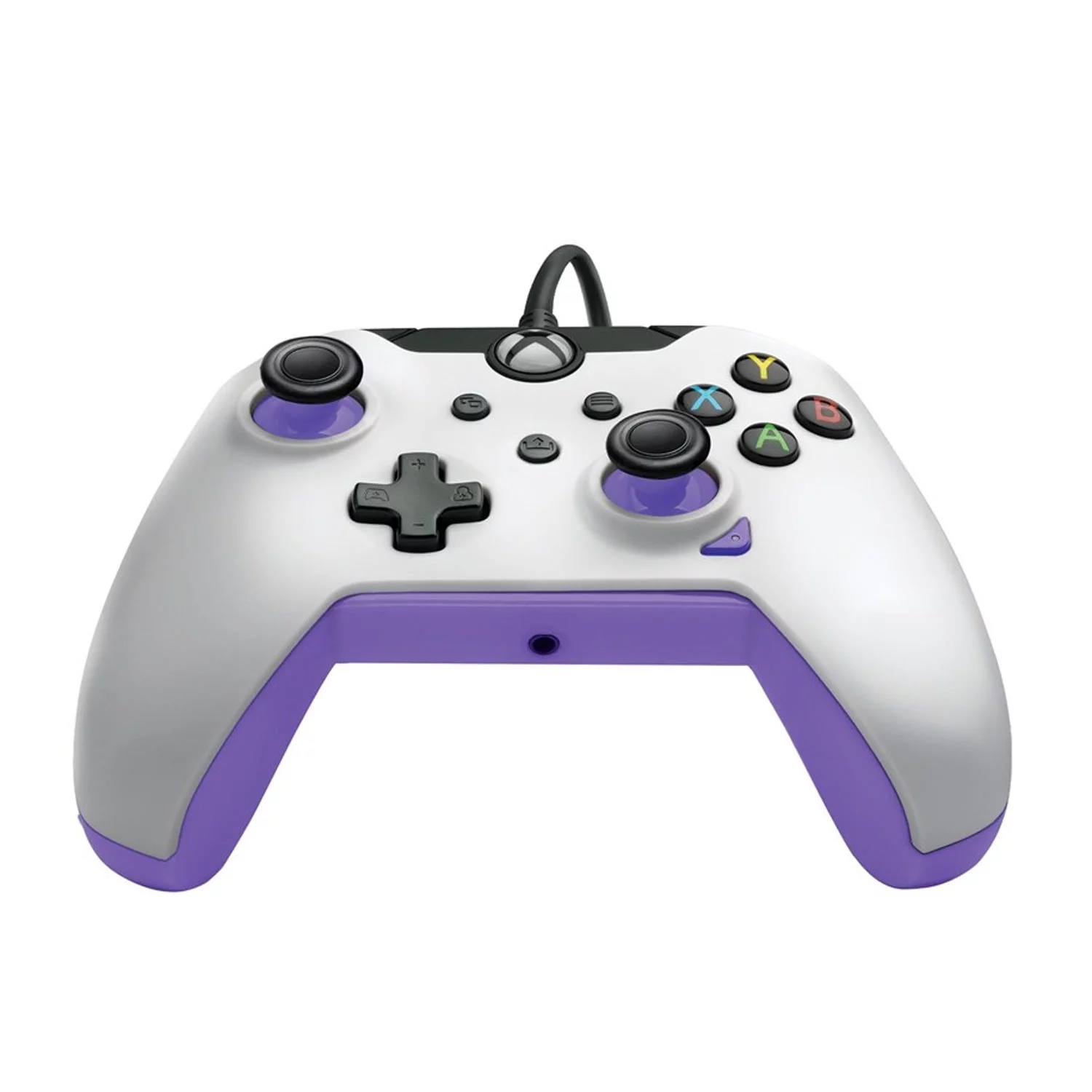 PDP Wired Controller: Kinetic White - Xbox Windows 10/11 - Kinetic White With Cleaning Manual Kit Bolt Axtion Bundle Like New
