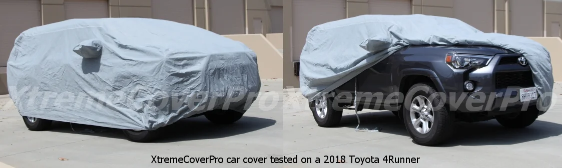 Car Cover fits 2002 2003 2004 2005 2006 2007 2008 2009 GMC Envoy SWB XCP XtremeCoverPro Waterproof Gold Series Grey