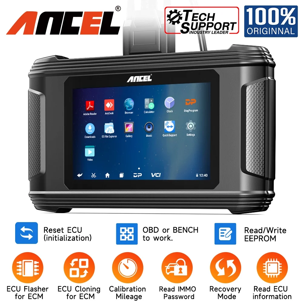 ANCEL EC500 Automotive ECU Cloning ECM System Module